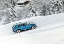Handling the Norwegian winter with Audi e-tron audi e-tron